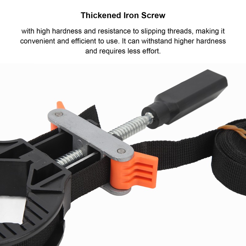 Quick Release Strap Clamp Woodworking Frame Clamping Strap Holder Adjustable