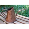 Achla Designs Dainty Hammered Copper Watering Can, 3 Pint
