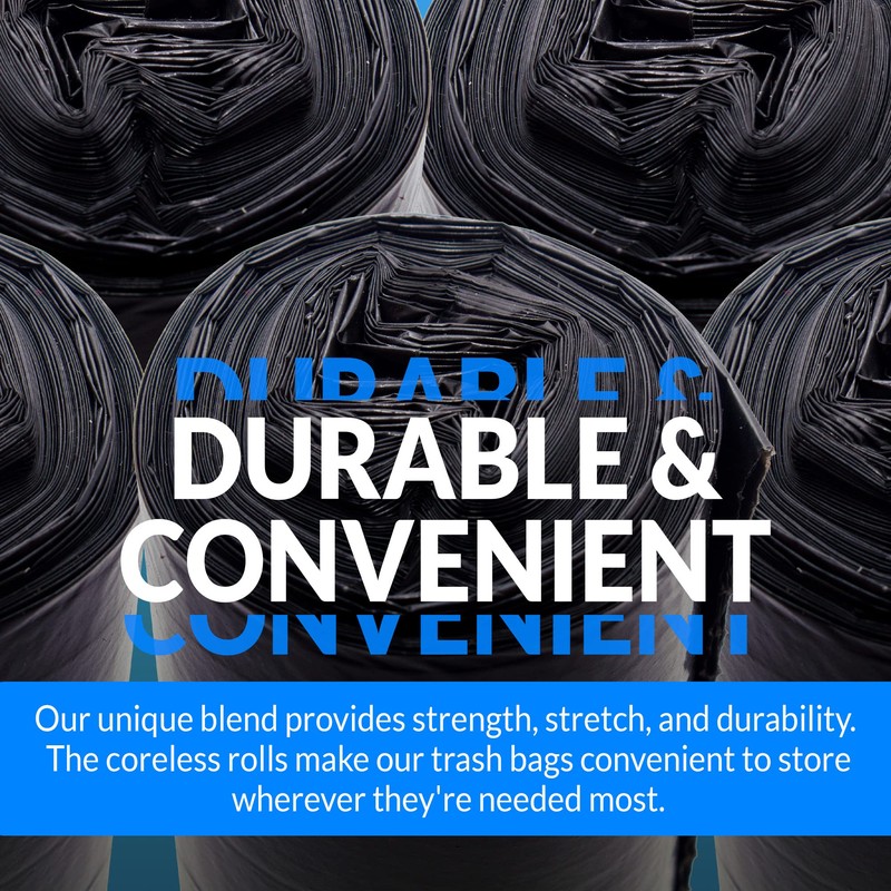 Reli. SuperValue 33 Gallon Trash Bags | 50 Count |