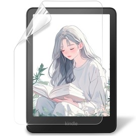 Lifeinnotech Kindle Colorsoft Signature Edition / Kindle Paperwhite Signature Edition 12th Gen 2024 Protective Film Blue Light Cut Film Anti-Glare Anti-Fingerprint Anti-Bacterial