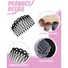 JIPUKE 12Pcs Hair Combs Slides Hair Side Combs Plastic French