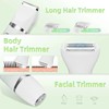 Bikini Trimmer for Women, 3-in-1 Painless Electric Razors for Silk