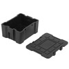 5PCS 1:10 Scale Toys Refrigerator Fishing Storage Box for Simulated