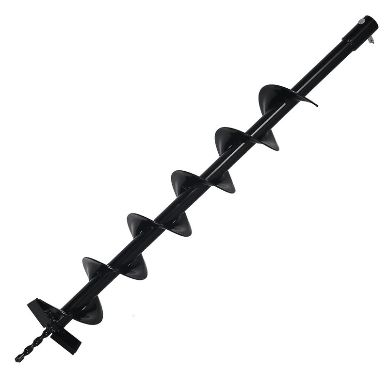 XtremepowerUS 4" Inch Auger Digging Bit for Post Holes Replacement