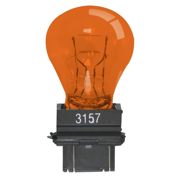 cyclingcolors 1x 3157 12V P27/7W W2.5x16q 32/3CP S25q Orange Bulb