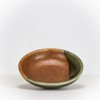 Sushisushi Shigaraki Oribe Brown Side Plate 100x25mm (Japanese Made)