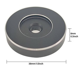 ALEOHALTER 45RPM Adapter for 7 Inch Vinyl Record Dome 45 Adapters for Gramophone Turntable Dome Adapter Stability and Durability