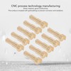 30PCS Battery Connector Plug Brass Gold Plated High Hardness RC