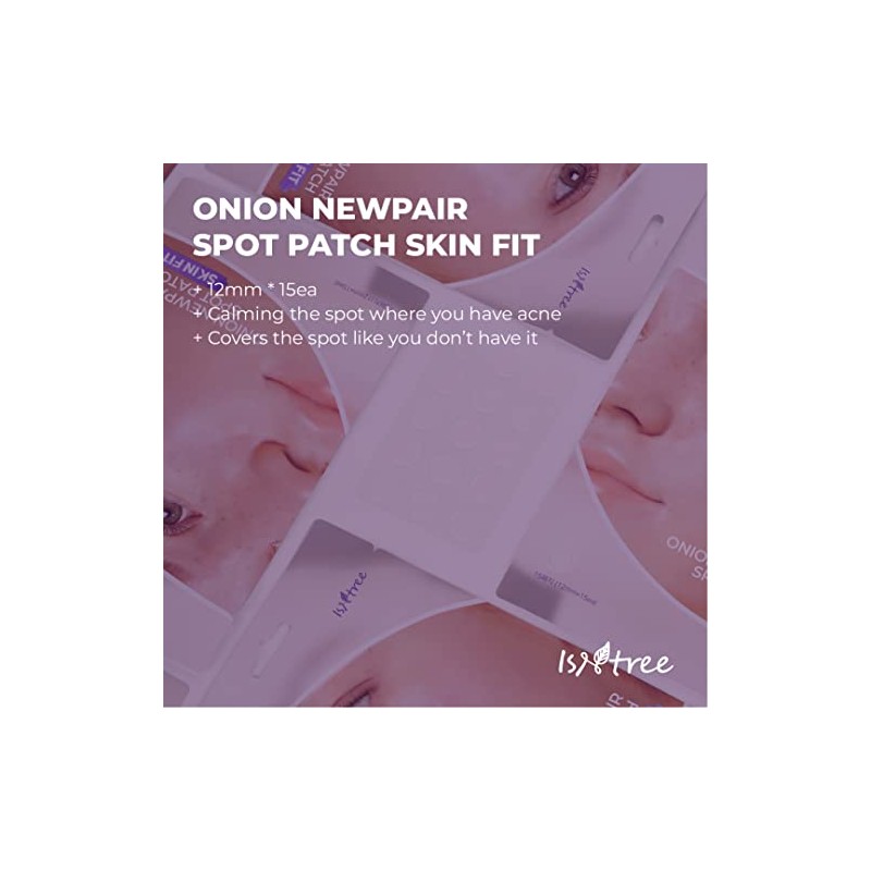 Isntree Parches para Imperfecciones Onion Newpair Pimple Patch Skin Fit