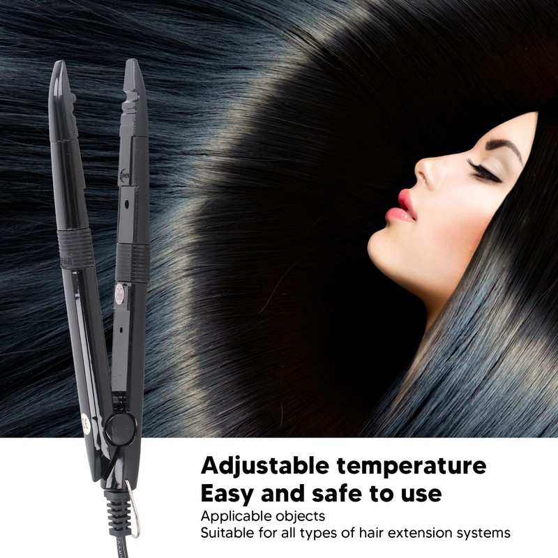 Hair Extensions Tool Even Fast Heating Fusion Temp Control Heat