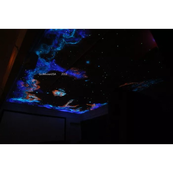 Glomania Home Theater Painting Kit, Glow in the Dark, Star