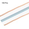 sourcing map 100Pcs 47 Ohm Resistor, 1/2W 1% Tolerance Metal