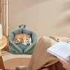 Wagsage Small Cat Bed for Small Cats, Cat Beds for