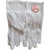DEURA Royal Arch Masonic Gloves Round Machine Embroidered Patch Flaxable