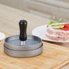 ANCLLO Burger Press, Aluminum Hamburger Patty Maker Non Stick Patty