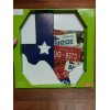 Texas Metal Decorative Sign With License Plate In The Shape