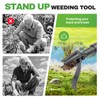 Rlipily Weed Puller Tool Stand Up Weed Puller Tool with
