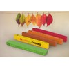 Metrie BL52 Folding Rule, Duplex Scale, 2 Metres, Colourful, orange