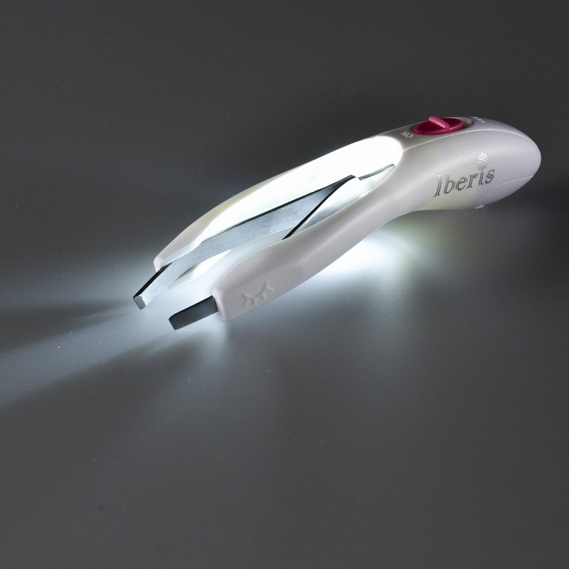 OHM Iberis Easy Tweezers with LED Light [Part Number] 00-5813
