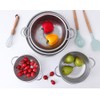 Set of 2 Kitchen Strainers with Handles, Pasta Sieve, Diameter