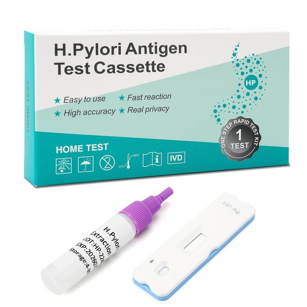 H. Pylori Helicobacter Pylori Stool Test Kit, 10-15 Minutes of