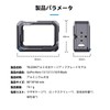 TELESIN Aluminum Alloy Cage for GoPro 13/12/11/10/9, Protective Frame Compatible