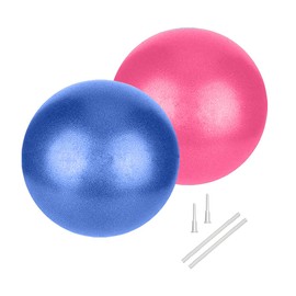 Small Pilates Ball, Therapy Ball, Mini Workout Ball, Core Ball, 9 Inch Small Exercise Ball, Mini Bender Ball, Pilates, Yoga, Workout, Bender, Core Training and Physical Therapy, Improves Balance