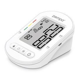 PEMPA Upper Arm Blood Pressure Monitor Automatic Digital Blood Pressure Monitor Arrhythmia and Hypertension Detection Meter with 22-42 cm Cuff
