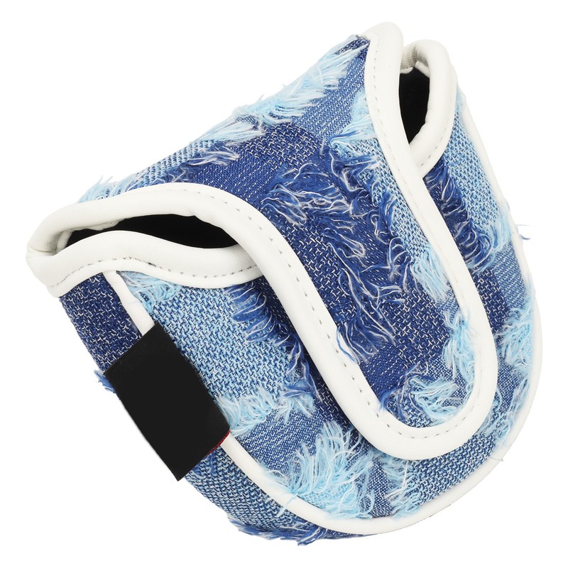 Golf Putter Cover Cute Magnetic Protective Headcover Thickened Fluff Tassels