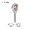 Kozelo 4pcs POSB3 Rod End Joint Bearing - [3/16" Bore,