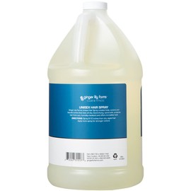 Ginger Lily Farms Club & Fitness Unisex Hair Spray, 100% Vegan and Cruelty-Free, 1 Gallon