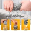 10pcs Bamboo Charcoal Microfibre Towels | Ultra-Absorbent Microfibre Cleaning Cloths
