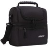 MIER Insulated Lunch Box Insulated Cool Tote Bag Lunch Kit