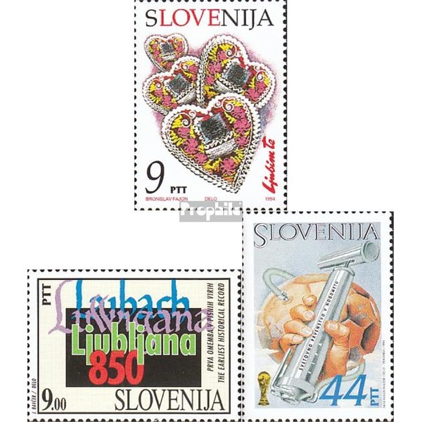 slovenia 75,79,87 (complete.issue.) unmounted mint/never hinged ** MNH 1994 Gruß,