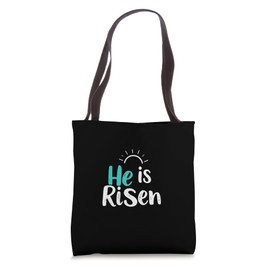 Easter He Is Risen Tote Bag