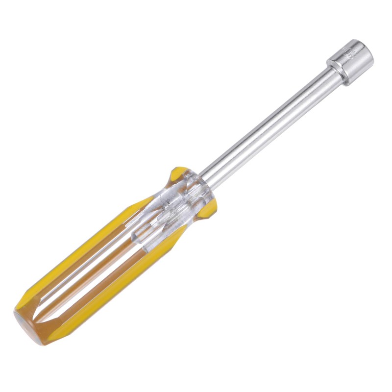 sourcing map Metric Nut Driver 10mm CR-V Non-Magnetic Tip Solid