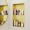 Neodrain Shower Niche Double Shelf Stainless Steel No Tile Needed