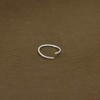 Piercing Ring 925 Sterling Silver Thin Hoop Ear Piercing Lip