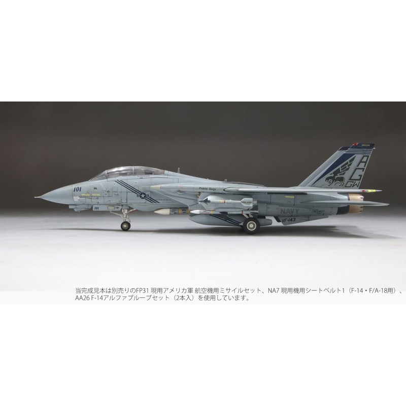FineMolds 1/72 Jet Aircraft Series American F-14B Tomcat™ VF-143 Pukin