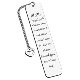 Christmas Grandma Gifts Mimi Gifts Gifts for Grandma from Granddaughter Grandson Gigi Gifts for Grandma Birthday Gifts Nana Mimi Bookmark Grandmother Gifts Valentines Grammy Mothers Day Gift Ideas