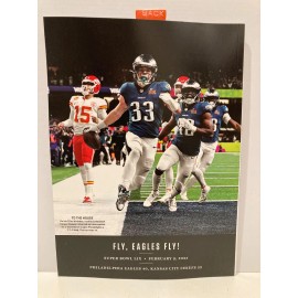 2025 ESPN MAGAZINE PHILADELPHIA EAGLES JALEN HURTS SUPER BOWL LIX CHAMPIONS-NEW