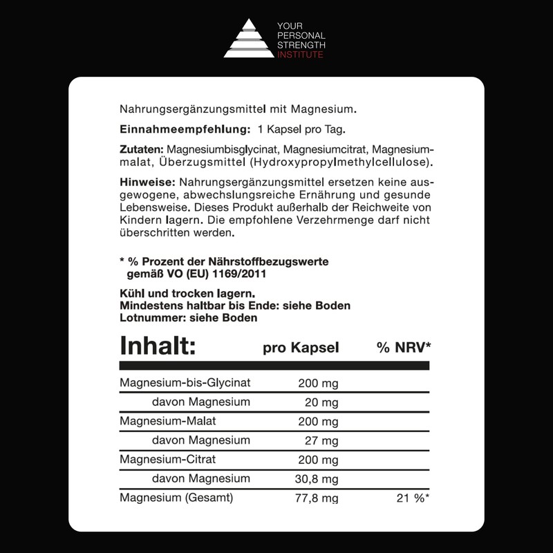 YPSI Magnesium Tri Complex