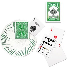 Bicycle Deck GreenBack