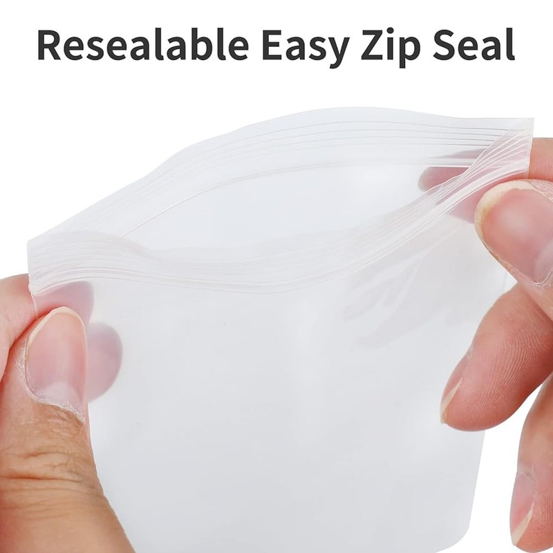 Yesallwas 100 Count - 3.5" x 4.5", 2 Mil Clear