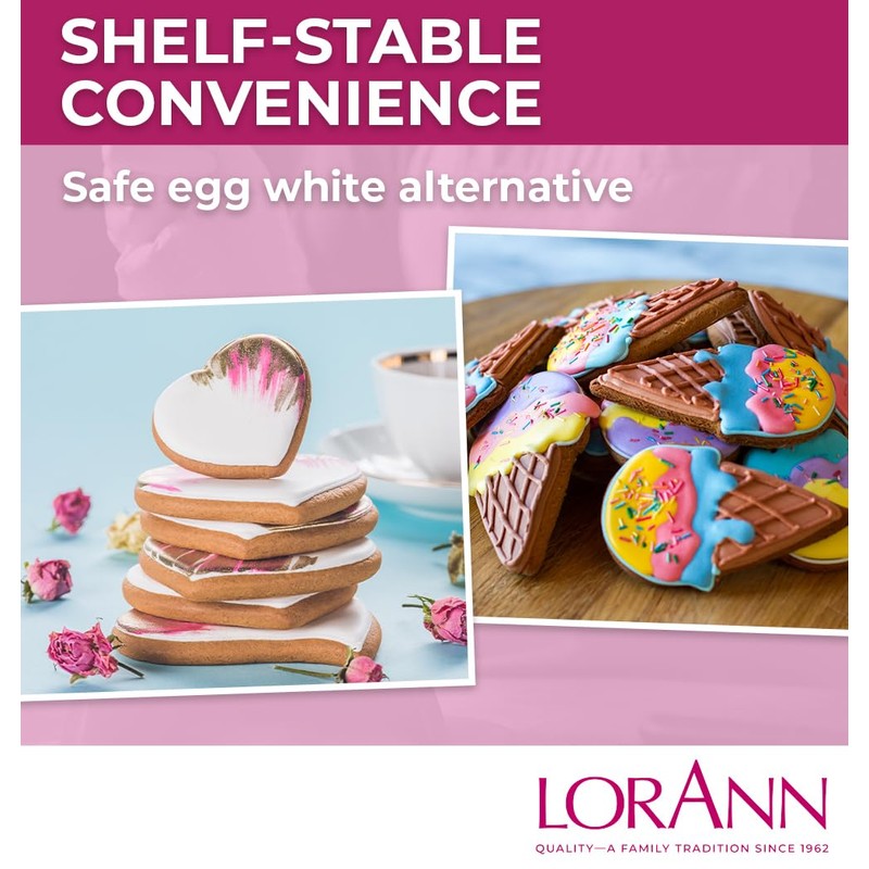 LorAnn Oils Meringue Powder – Gluten-Free, Kosher & Nut-Free –