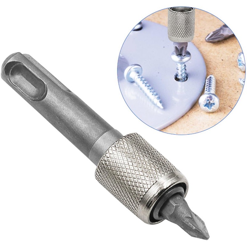 Wolfride 5Pcs SDS Plus Drill Chuck Adapter, SDS-Plus to 1/4"