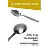 CREATIVECHEF Kunz Plating Spoon 9 Inch, 18/10 Stainless Steel Titanium
