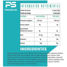 Proteína Whey Hs Hidrolizada Isolate Prime Senior 1kg