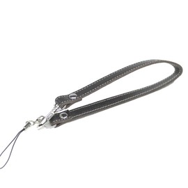 HERBE Genuine Leather Strap Anti-Drop Smartphone Strap Made in Japan Black