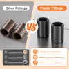 20 PCS 1/2" Double Female Thread Coupling Sprinkler Pipe Fitting